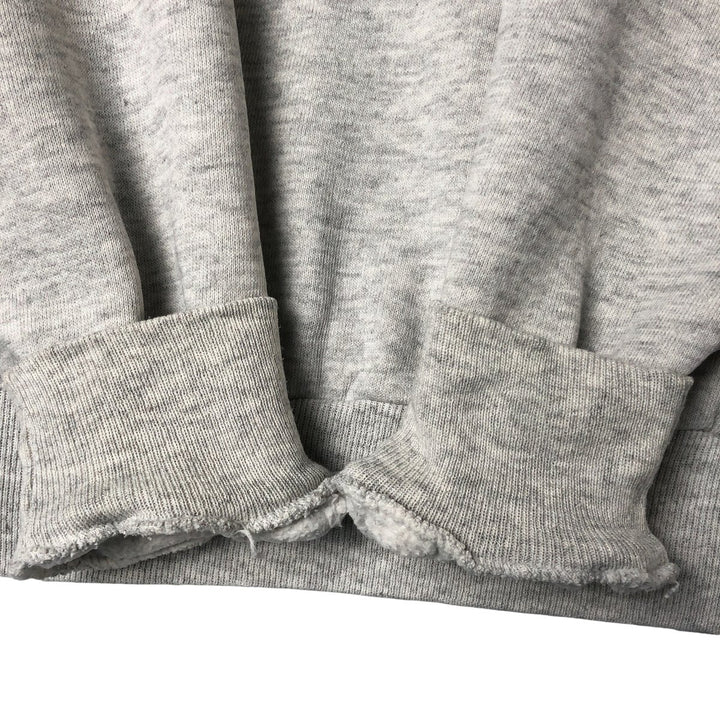 90'S Jerzees Plain Blank Sweatshirt Trainer Made in USA Men's XL Vintage cotton pale white type Vintage Second Hand