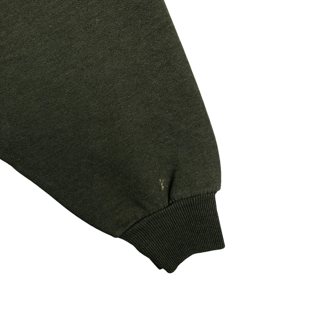 Vintage 90'S Jerzees plain blank sweatshirt, men's size XL unclear Khaki type Vintage Second Hand