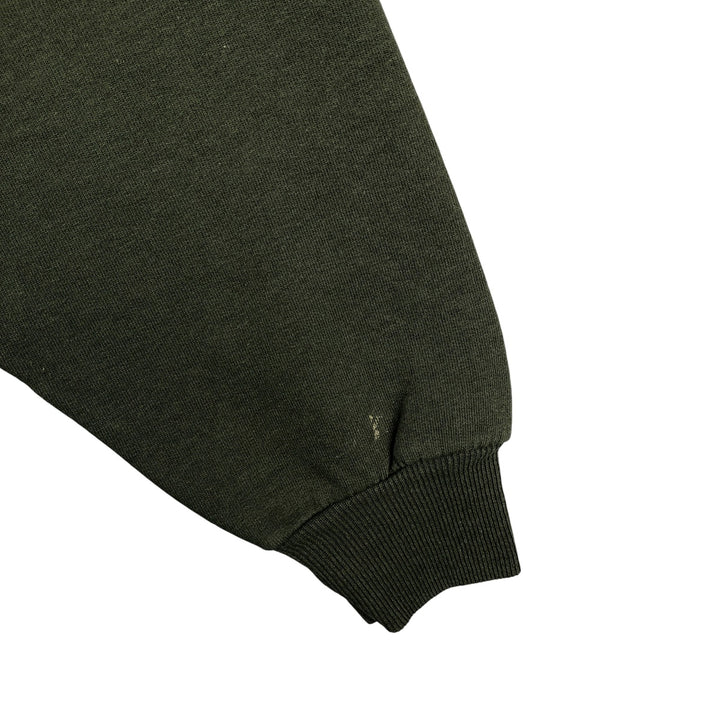 Vintage 90'S Jerzees plain blank sweatshirt, men's size XL unclear Khaki type Vintage Second Hand