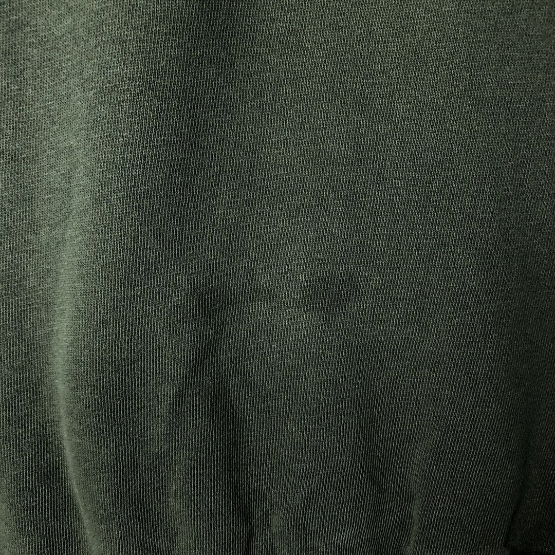 90'S GAP Old Gap Plain Blank Sweatshirt Trainer Men's M Size Vintage cotton Khaki type sage green Vintage Second Hand