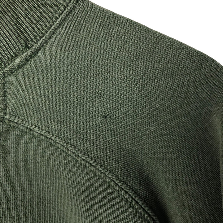 90'S GAP Old Gap Plain Blank Sweatshirt Trainer Men's M Size Vintage cotton Khaki type sage green Vintage Second Hand