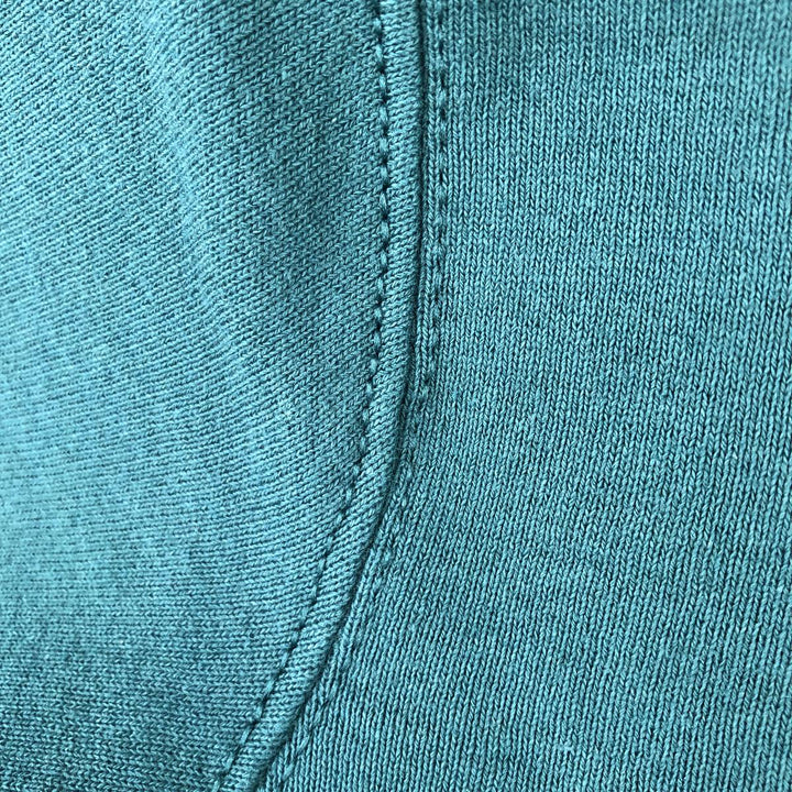 Vintage 90'S MUNSINGWEAR plain blank sweatshirt, made in the USA, men's size XL cotton Green type dark green Vintage Second Hand