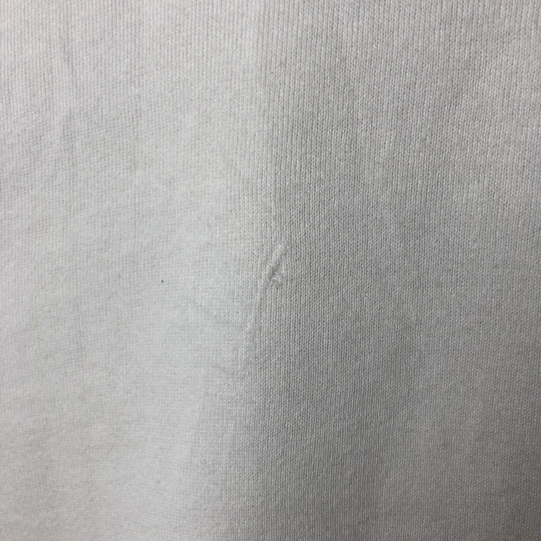 80s-90'S Jerzees Plain Blank Sweatshirt Trainer Made in USA Men's XL Vintage cotton white type Vintage Second Hand