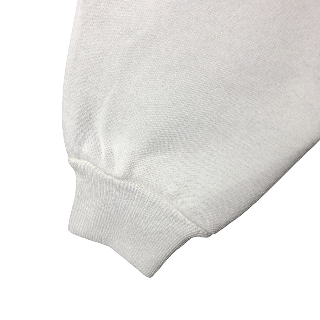 80s-90'S Jerzees Plain Blank Sweatshirt Trainer Made in USA Men's XL Vintage cotton white type Vintage Second Hand