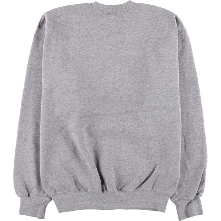 Vintage 90'S Jerzees SPORT Z plain blank sweatshirt, made in the USA, size M, men's cotton gray type Vintage Second Hand