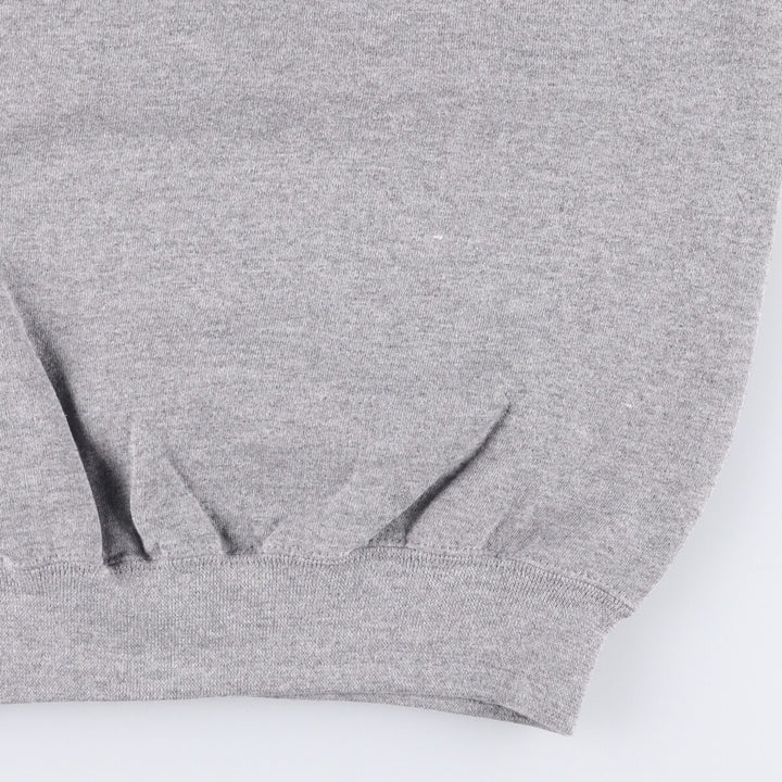 Vintage 90'S Jerzees SPORT Z plain blank sweatshirt, made in the USA, size M, men's cotton gray type Vintage Second Hand