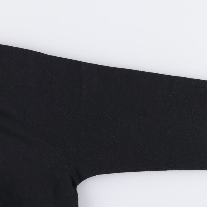 90'S Jerzees Plain Blank Sweatshirt Trainer Made in USA Men's XL Vintage cotton black type Vintage Second Hand