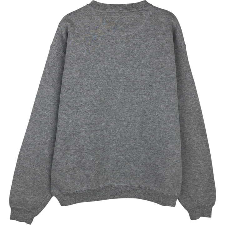 Vintage 90'S Russell Members Mark plain blank sweatshirt, size L, men's cotton gray type Vintage Second Hand