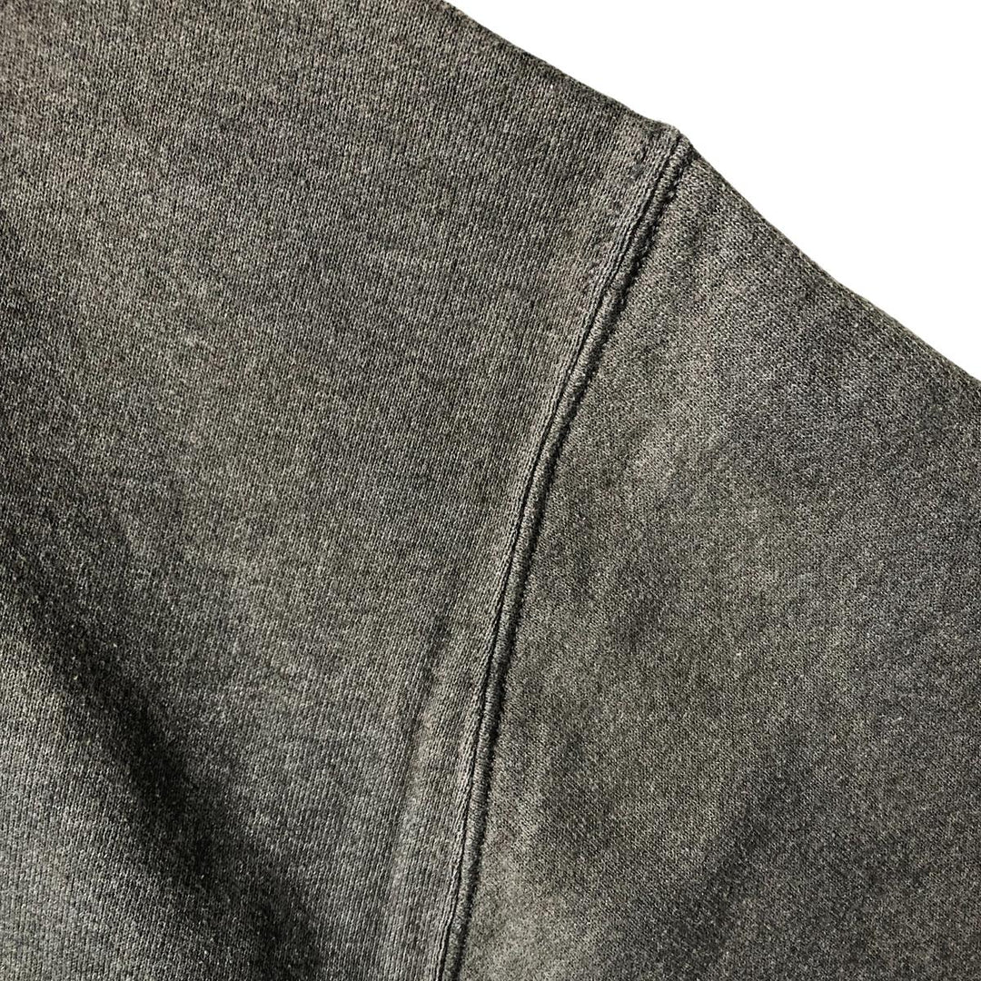 90'S Russell plain blank sweatshirt, sweatshirt, men's XXL size, vintage cotton Charcoal Vintage Second Hand