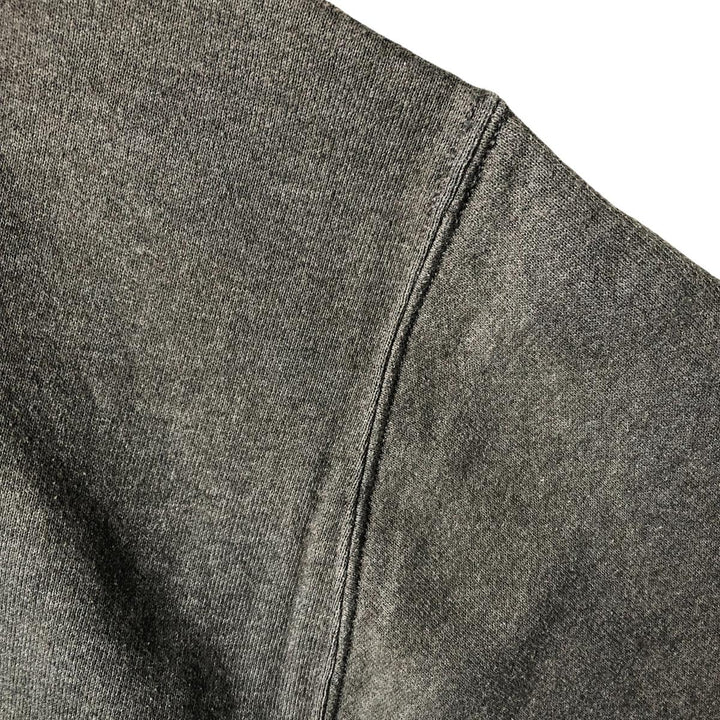 90'S Russell plain blank sweatshirt, sweatshirt, men's XXL size, vintage cotton Charcoal Vintage Second Hand