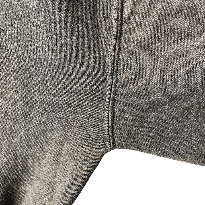 90'S Russell plain blank sweatshirt, sweatshirt, men's XXL size, vintage cotton Charcoal Vintage Second Hand