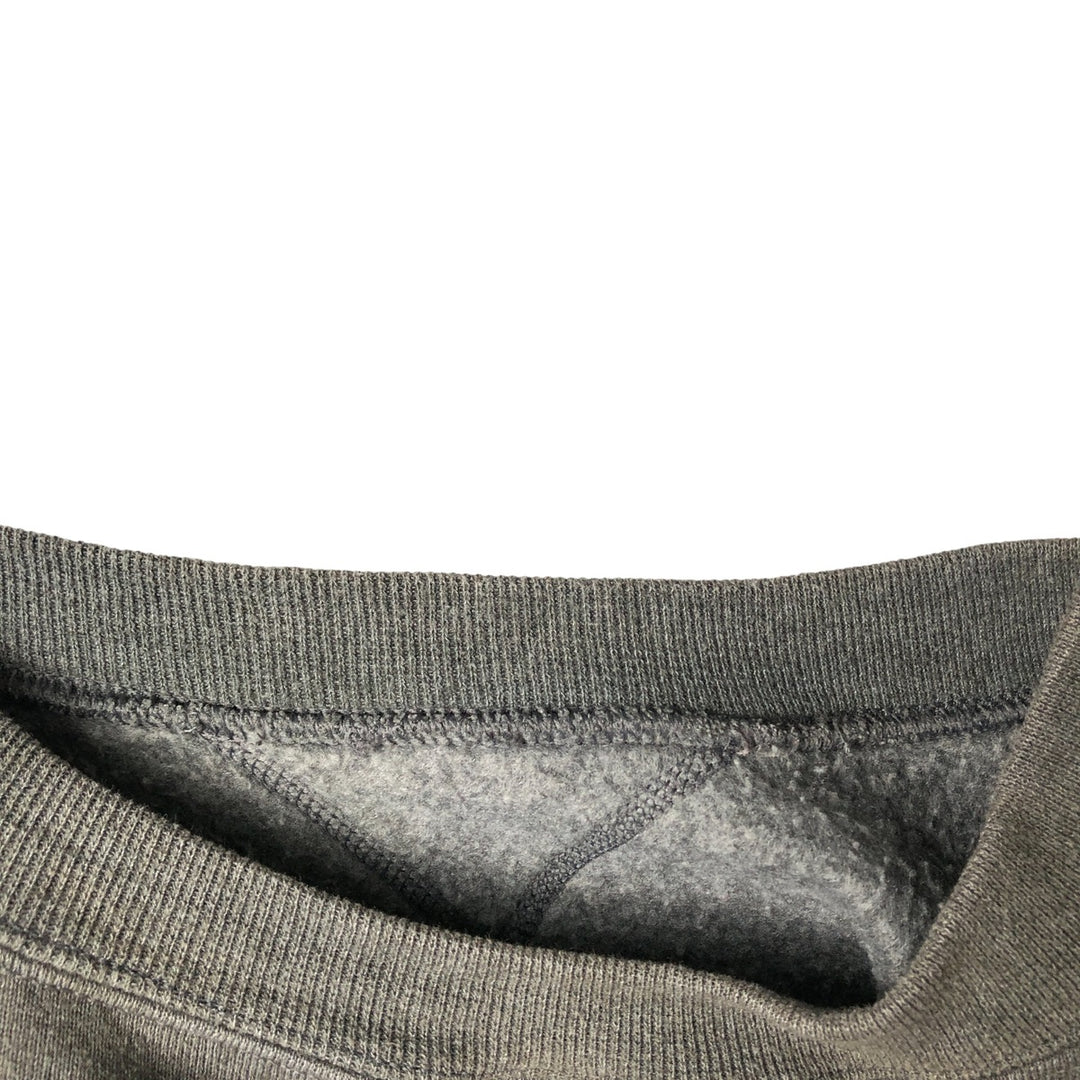 90'S Russell plain blank sweatshirt, sweatshirt, men's XXL size, vintage cotton Charcoal Vintage Second Hand