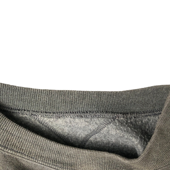 90'S Russell plain blank sweatshirt, sweatshirt, men's XXL size, vintage cotton Charcoal Vintage Second Hand