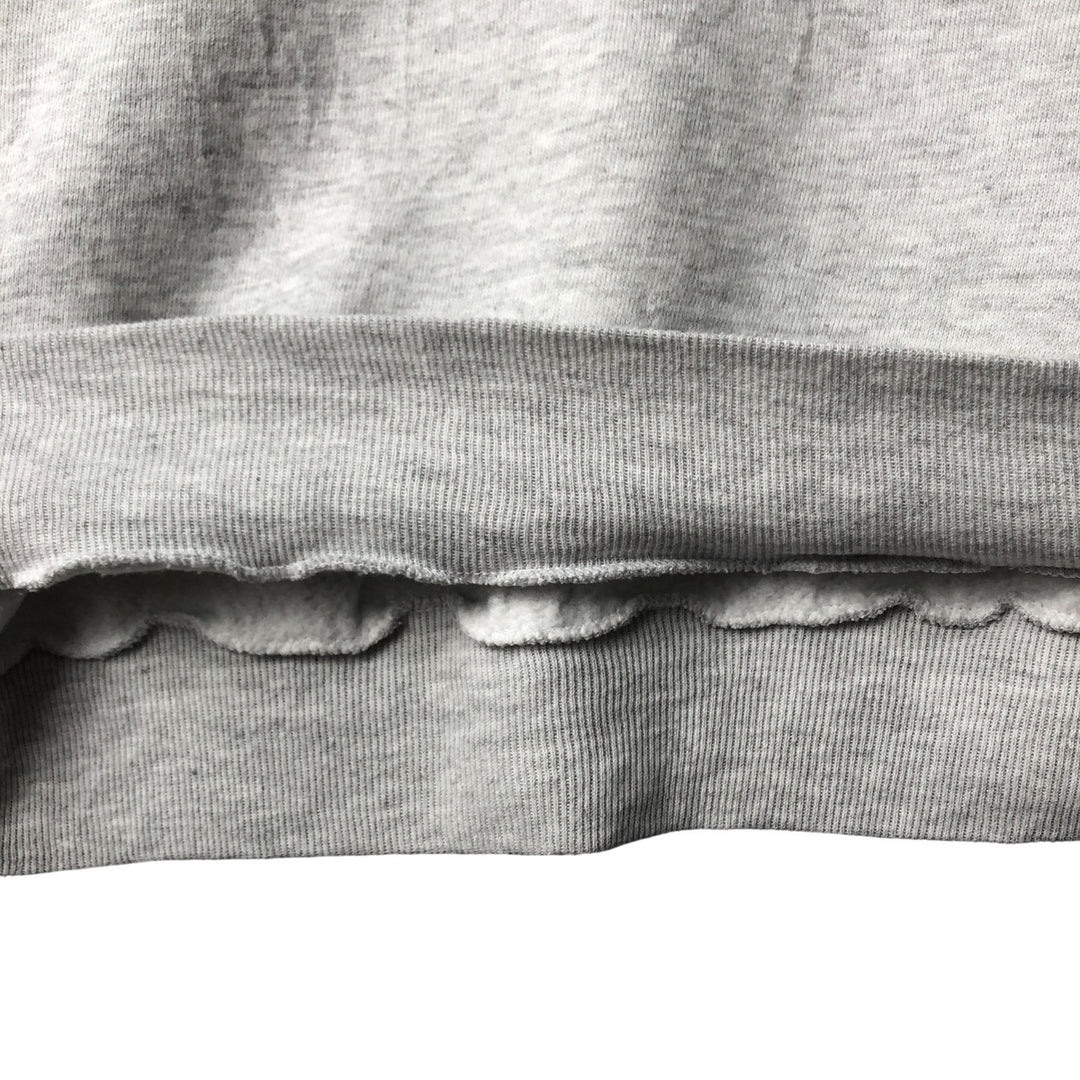 90'S Jerzees Plain Blank Sweatshirt Trainer Made in USA Men's XXL Vintage cotton pale white type Vintage Second Hand