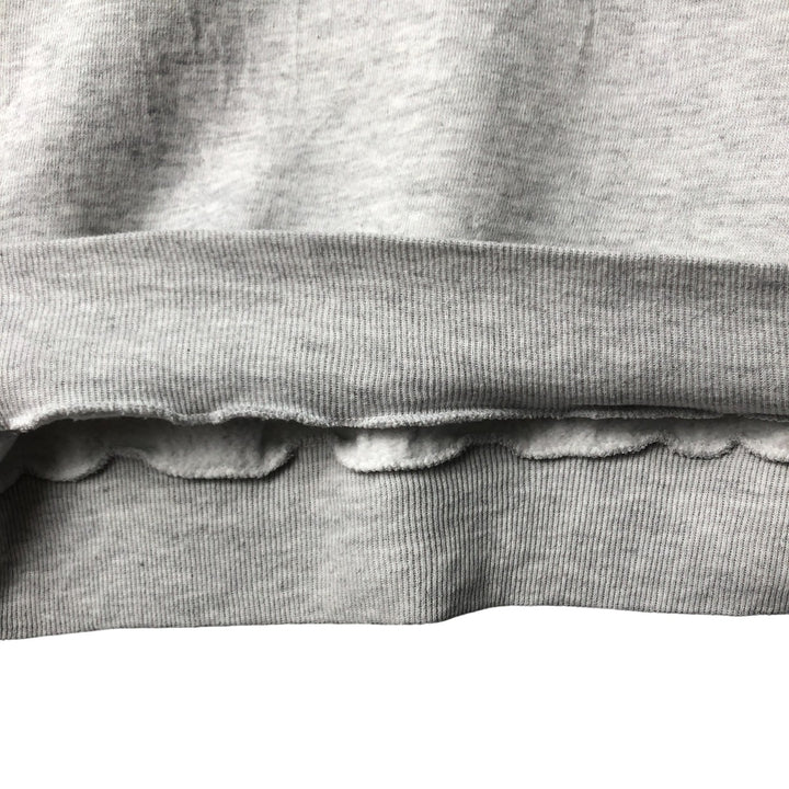 90'S Jerzees Plain Blank Sweatshirt Trainer Made in USA Men's XXL Vintage cotton pale white type Vintage Second Hand