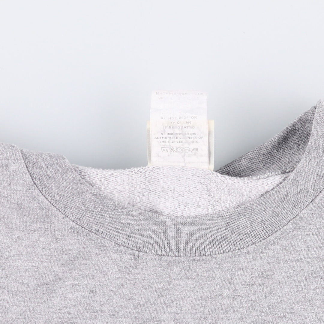Vintage Lee SPORT plain blank sweatshirt from the 90'S to 00s, size XL, for men. cotton gray type Vintage Second Hand