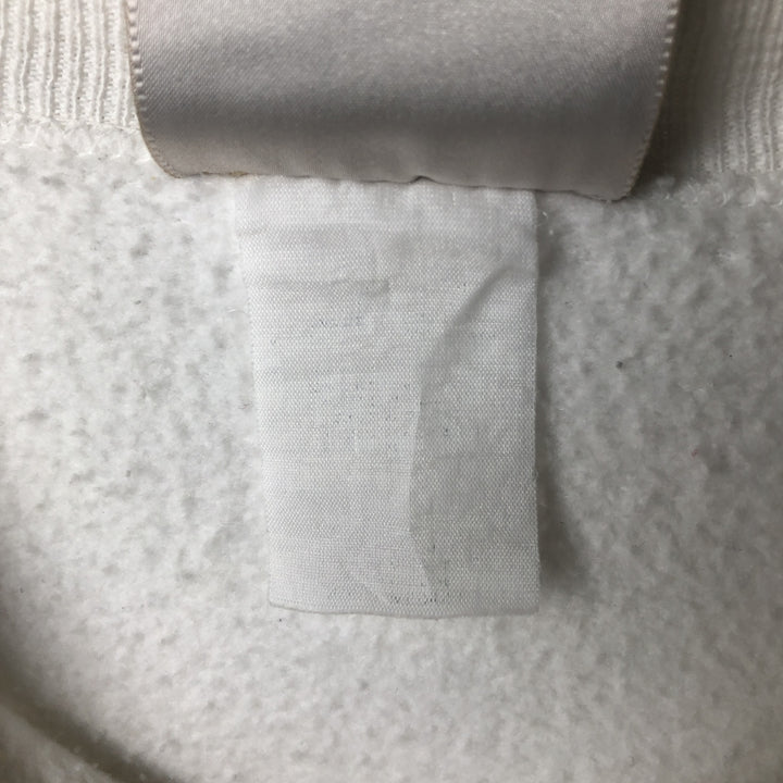 Vintage 90s-00'S Hanes Superheavy Cotton plain blank sweatshirt, men's size XL unclear white type Vintage Second Hand