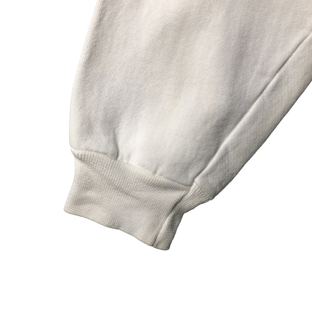 Vintage 90s-00'S Hanes Superheavy Cotton plain blank sweatshirt, men's size XL unclear white type Vintage Second Hand