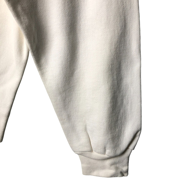 Vintage 90s-00'S Hanes Superheavy Cotton plain blank sweatshirt, men's size XL unclear white type Vintage Second Hand