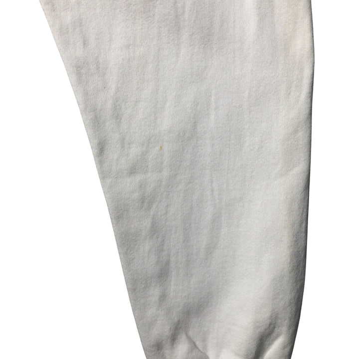 Vintage 90s-00'S Hanes Superheavy Cotton plain blank sweatshirt, men's size XL unclear white type Vintage Second Hand