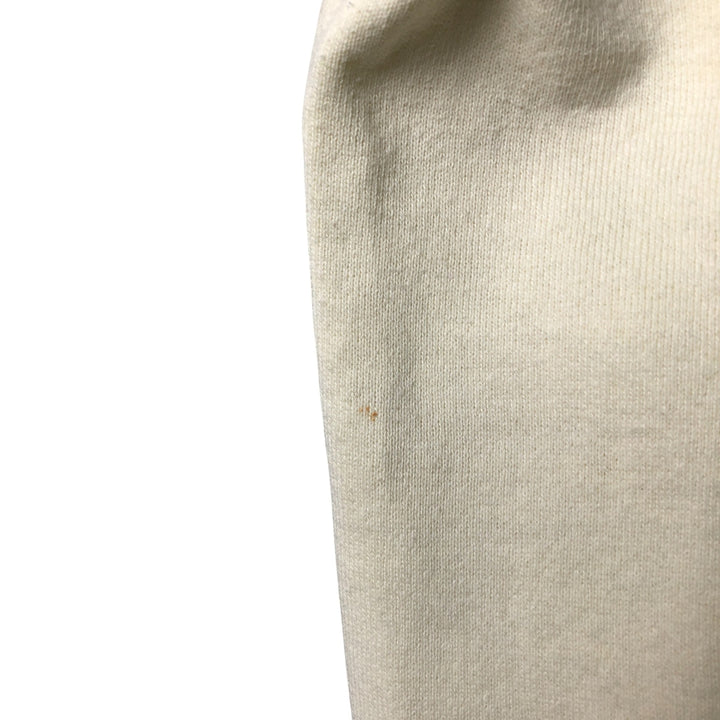 90'S BVD plain blank sweatshirt, sweatshirt, made in USA, men's size L, vintage cotton unbleached Vintage Second Hand