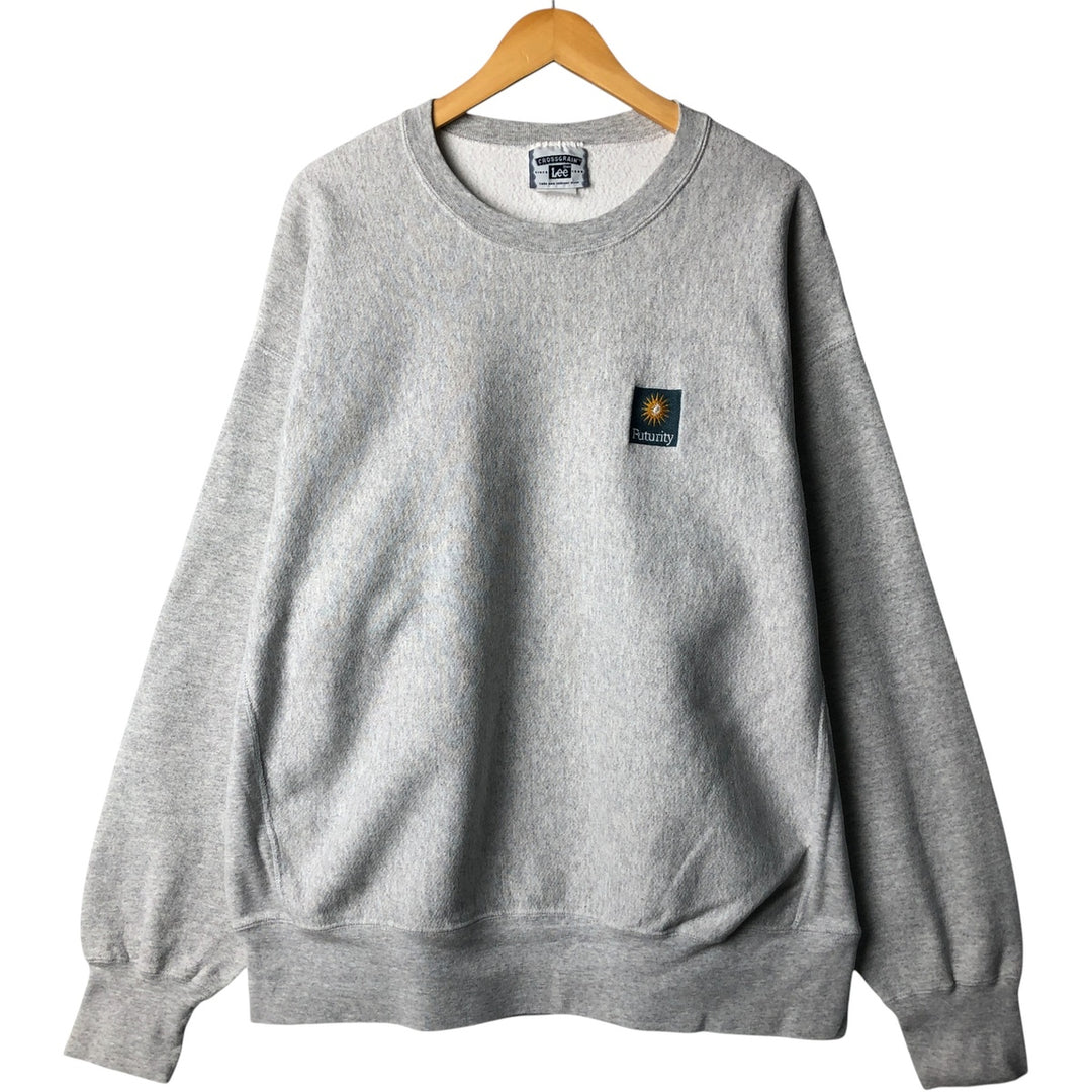 Vintage Lee sweatshirt from the 90'S to 00s, men's size XXL unclear gray type Vintage Second Hand