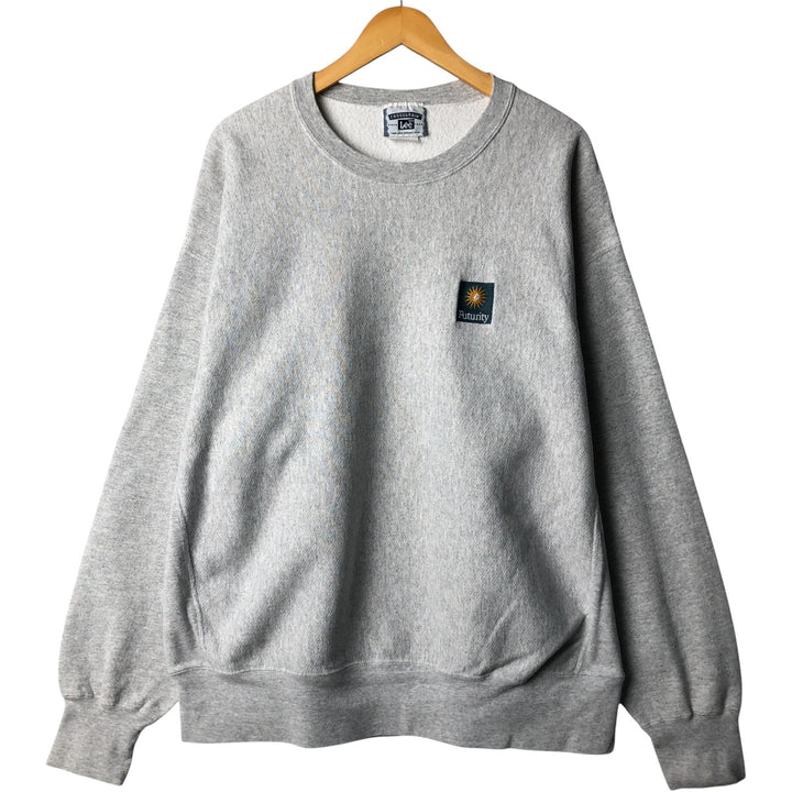 Vintage Lee sweatshirt from the 90'S to 00s, men's size XXL unclear gray type Vintage Second Hand
