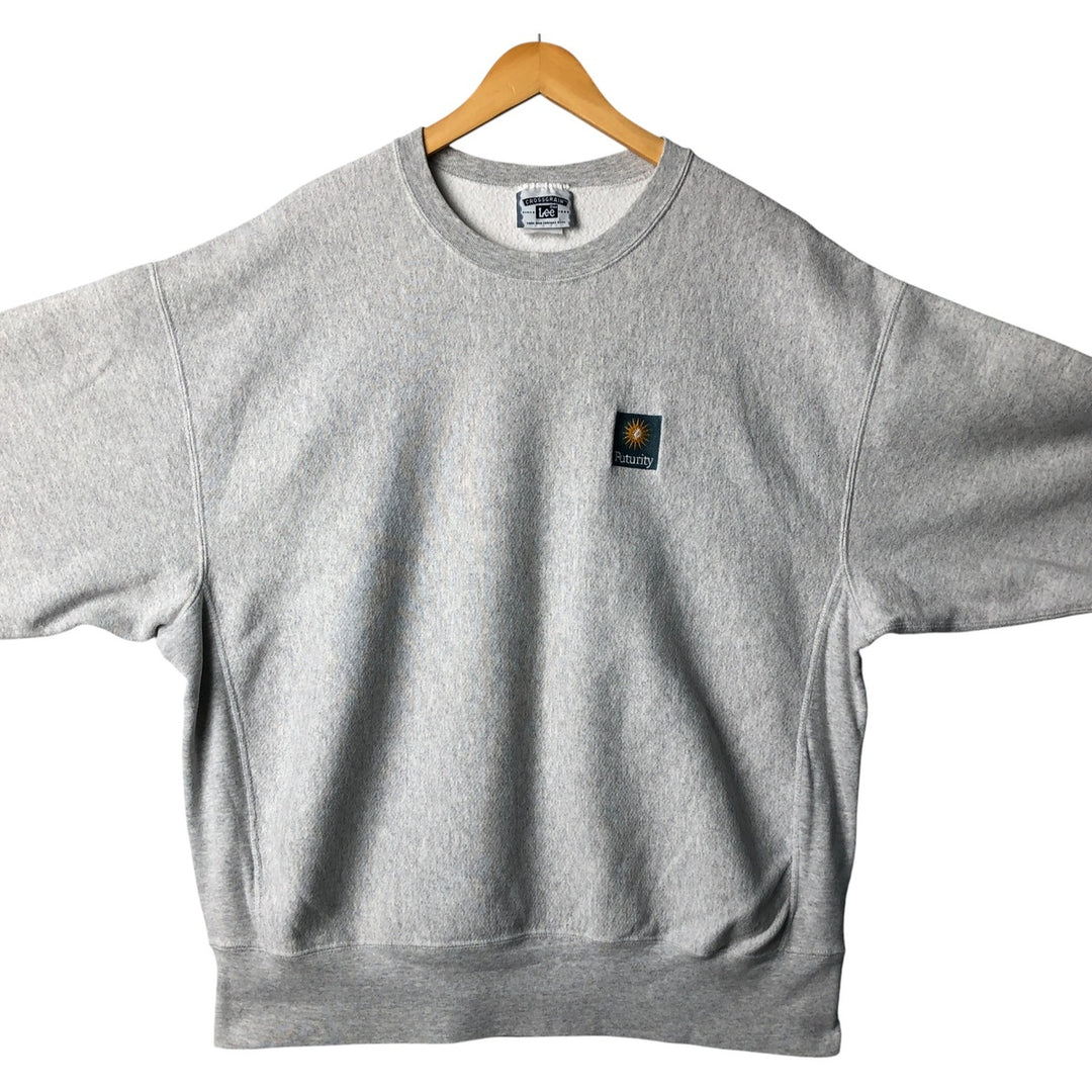 Vintage Lee sweatshirt from the 90'S to 00s, men's size XXL unclear gray type Vintage Second Hand