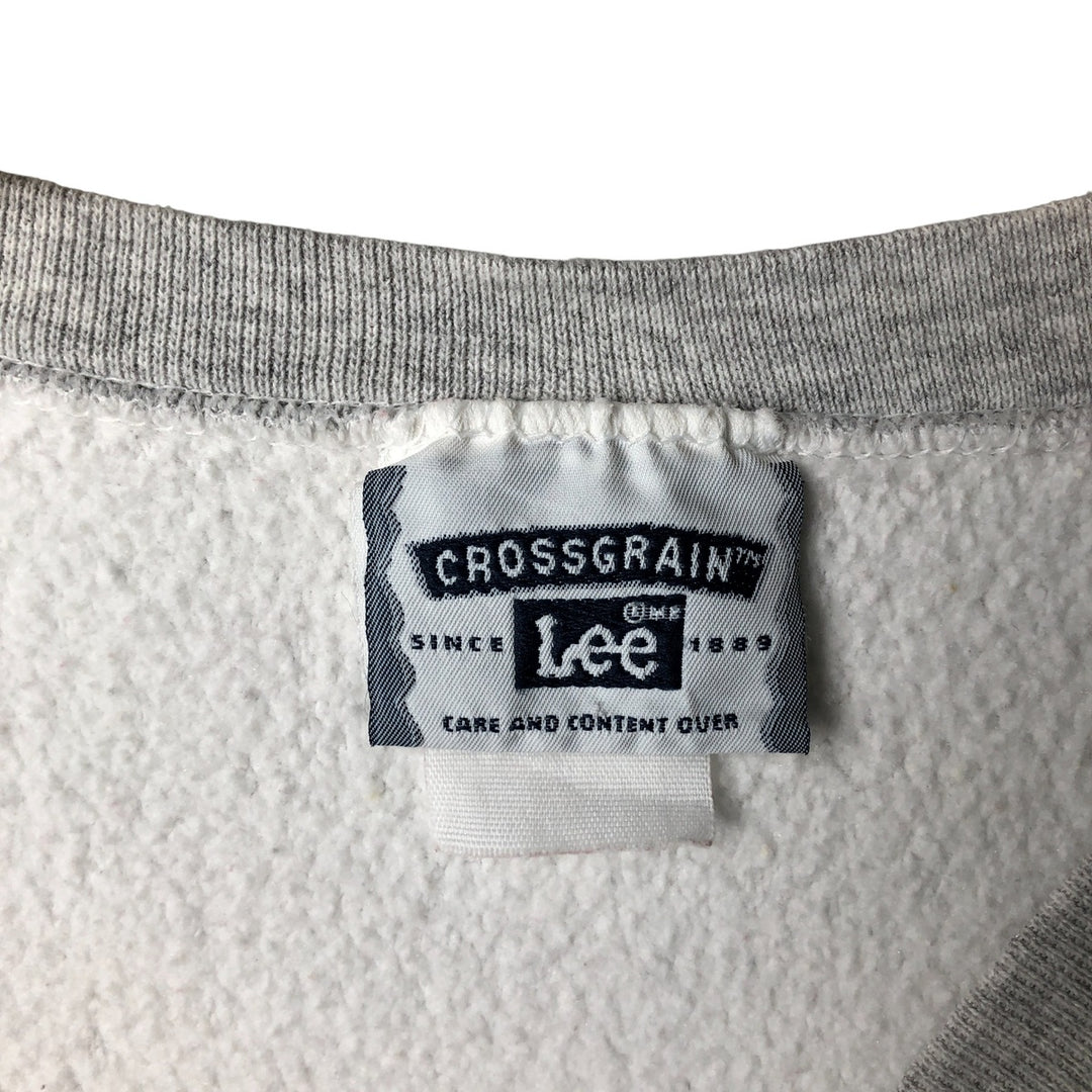 Vintage Lee sweatshirt from the 90'S to 00s, men's size XXL unclear gray type Vintage Second Hand