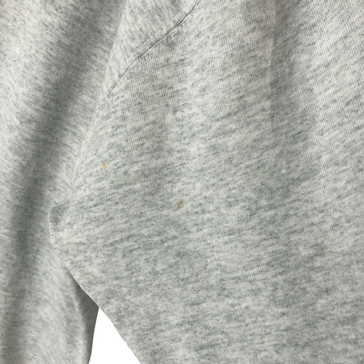 90'S Fruit of the Loom Plain Blank Sweatshirt, Made in USA, Men's XL, Vintage cotton pale white type Vintage Second Hand