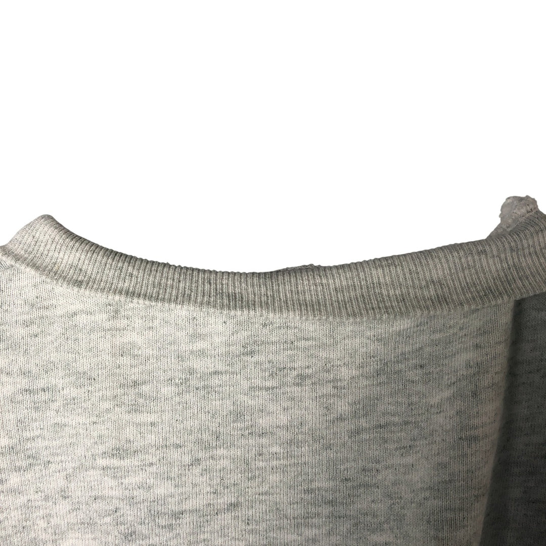 90'S Fruit of the Loom Plain Blank Sweatshirt, Made in USA, Men's XL, Vintage cotton pale white type Vintage Second Hand
