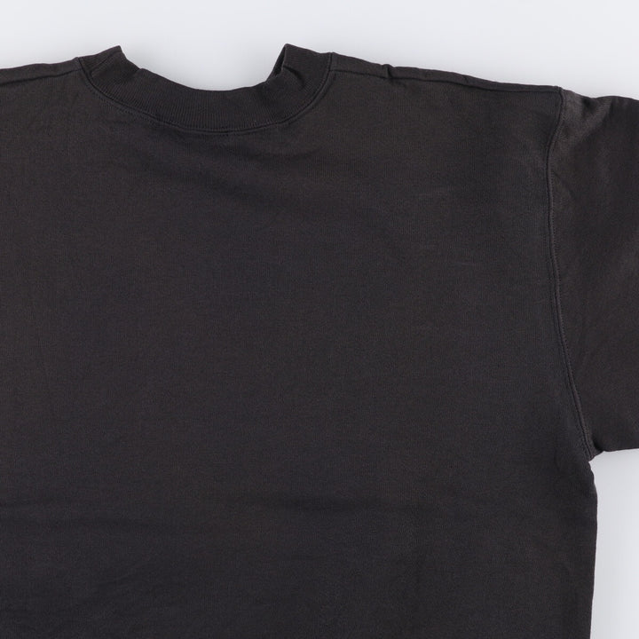 Vintage 90'S Hanes HER WAY plain blank sweatshirt, size L, men's cotton black type Vintage Second Hand