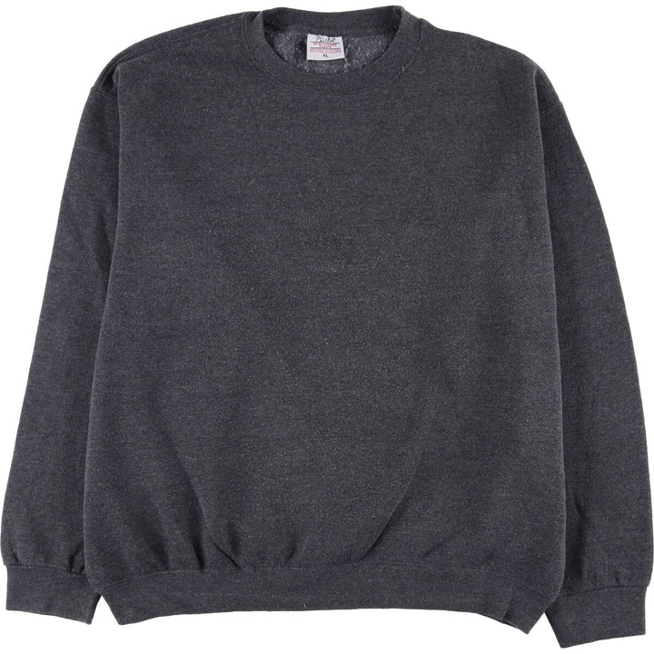 Vintage 90'S PLUMA plain blank sweatshirt, men's size XL cotton gray type Vintage Second Hand