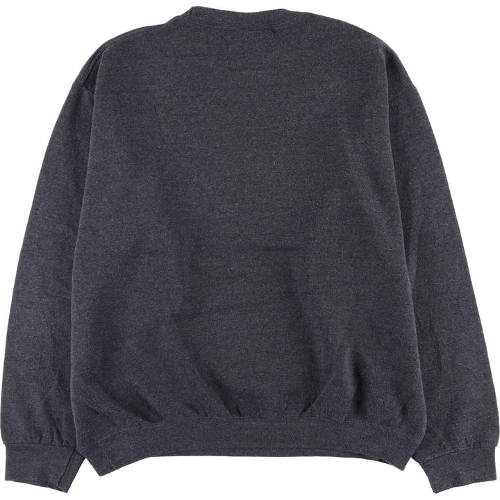 Vintage 90'S PLUMA plain blank sweatshirt, men's size XL cotton gray type Vintage Second Hand