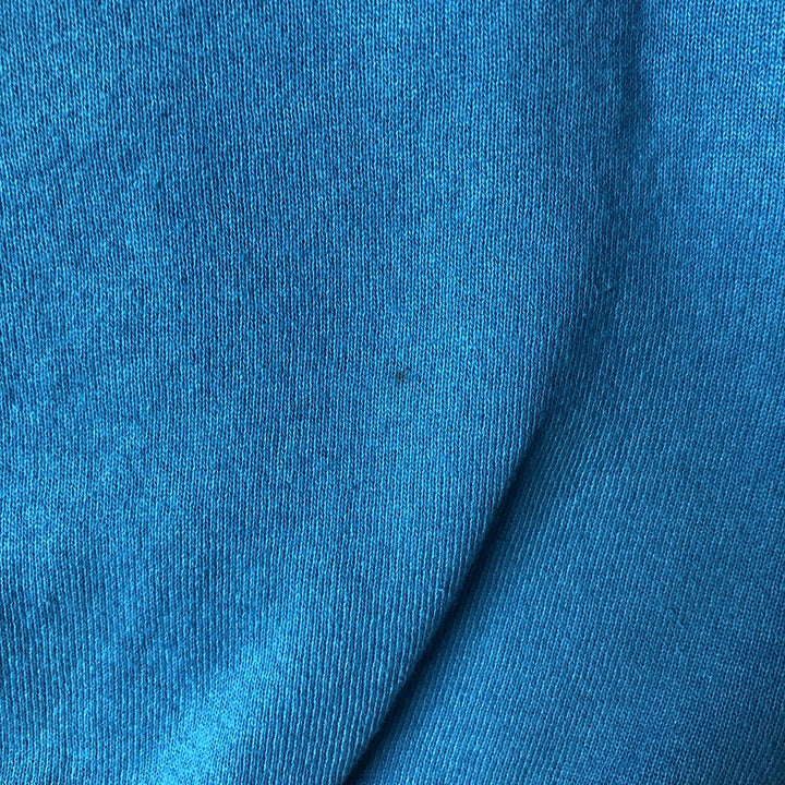 90'S Fruit of the Loom Casual Wear Plain Blank Sweatshirt, Made in USA, Men's Size Medium, Vintage cotton Blue type light blue Vintage Second Hand