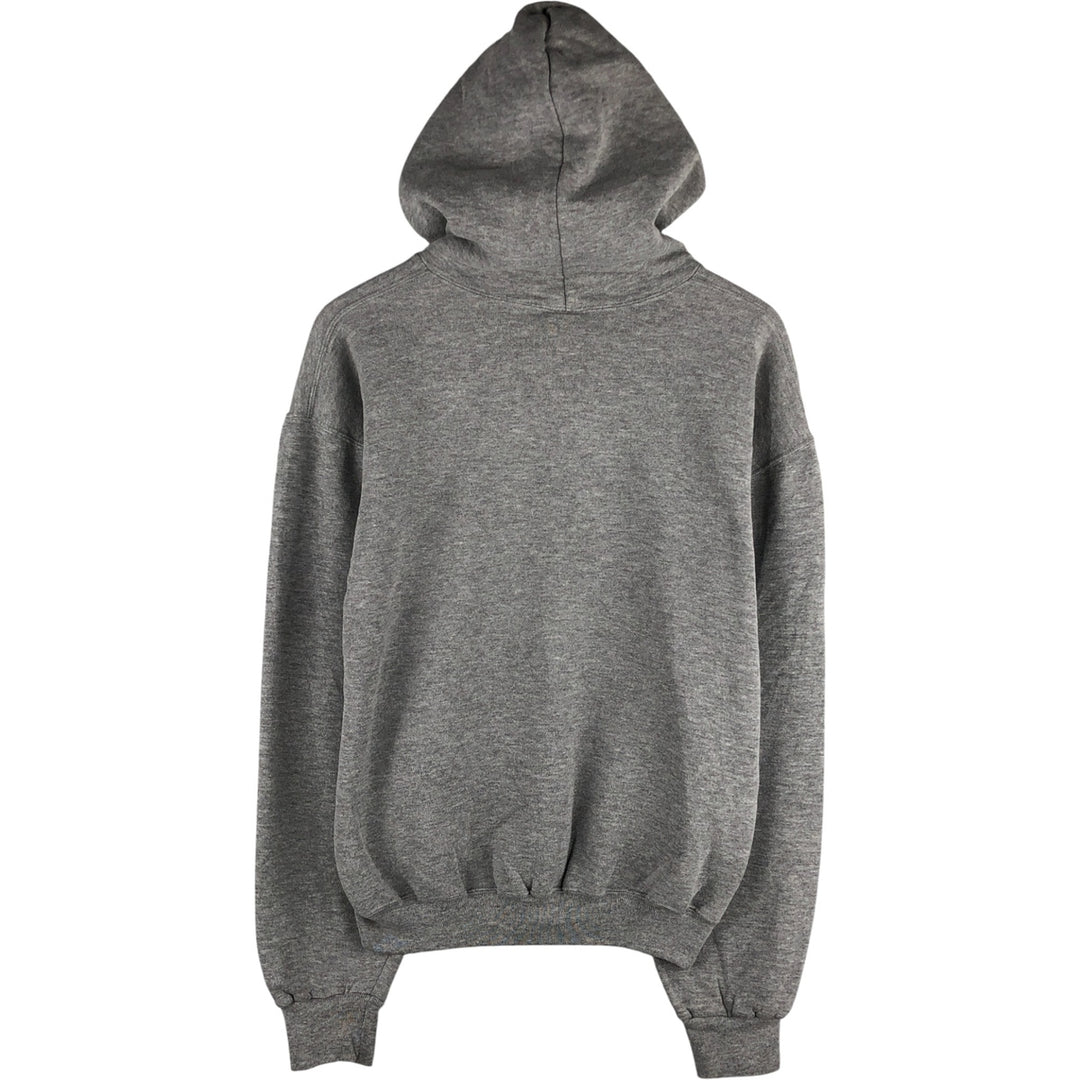 90'S Russell plain blank sweatshirt hoodie men's M size vintage polyester gray type Vintage Second Hand