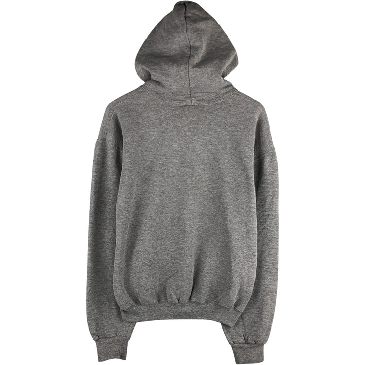 90'S Russell plain blank sweatshirt hoodie men's M size vintage polyester gray type Vintage Second Hand
