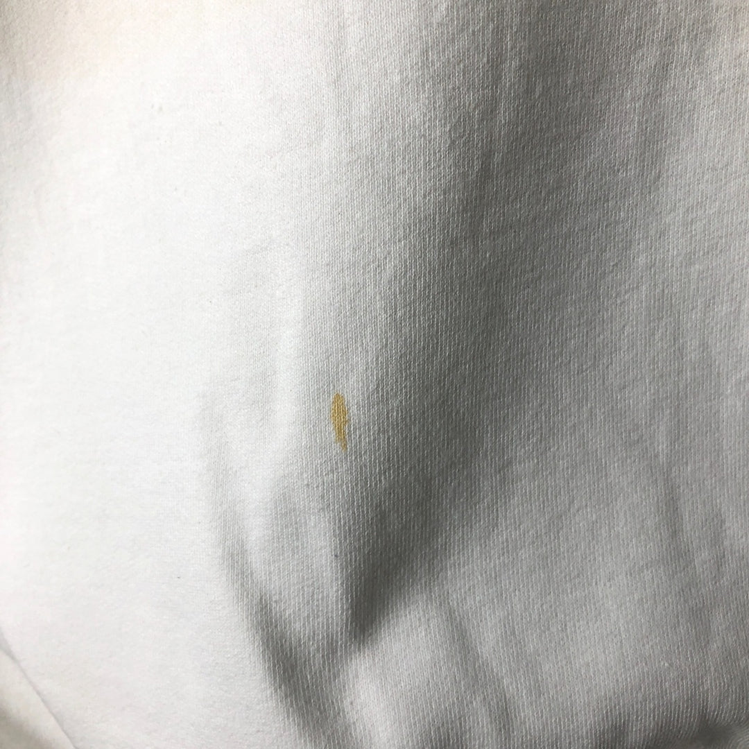 Vintage 90'S Hanes Ultimate Cotton plain blank sweatshirt, men's size XXL unclear white type Vintage Second Hand