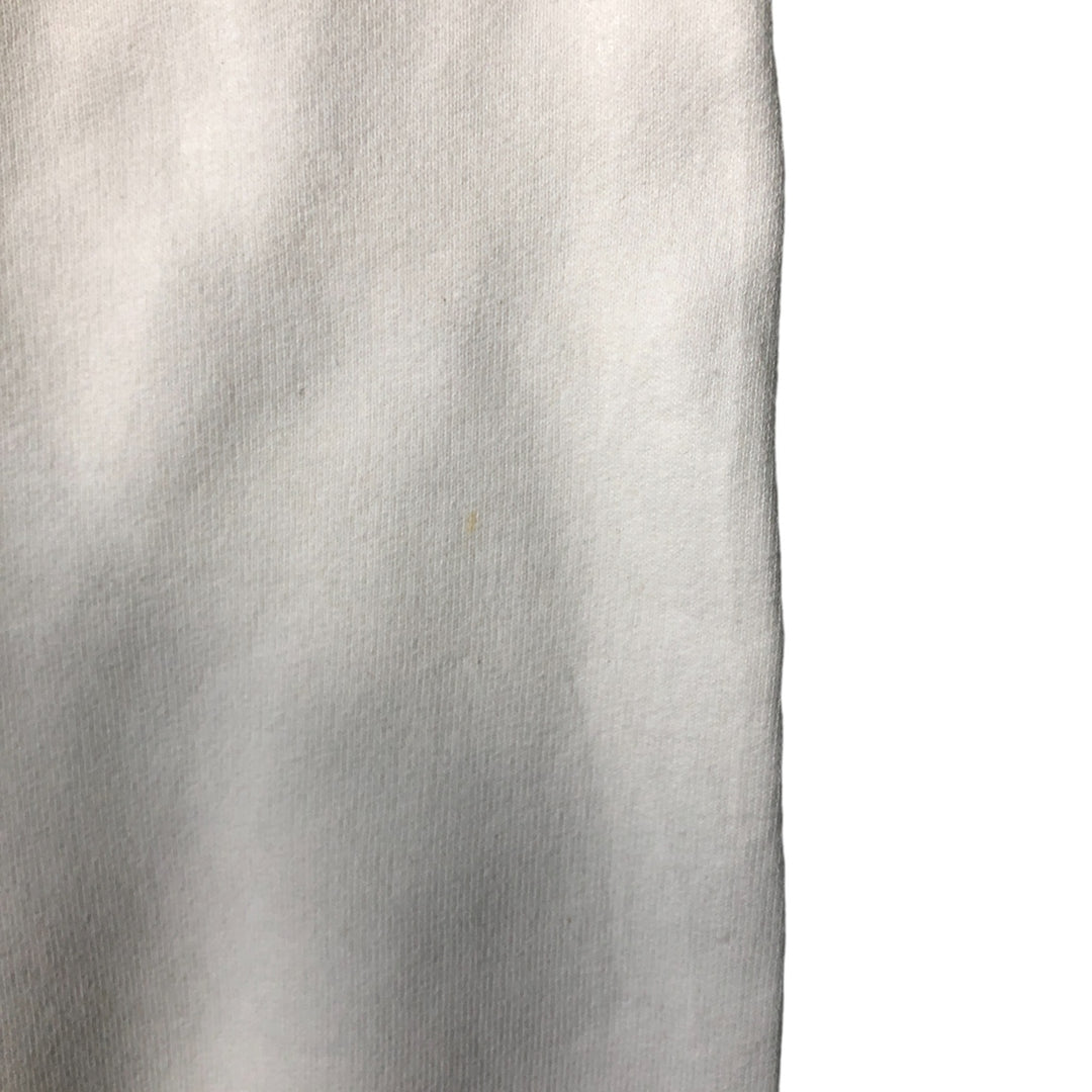 Vintage 90'S Hanes Ultimate Cotton plain blank sweatshirt, men's size XXL unclear white type Vintage Second Hand