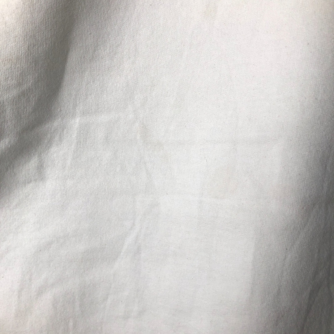 Vintage 90'S Hanes Ultimate Cotton plain blank sweatshirt, men's size XXL unclear white type Vintage Second Hand