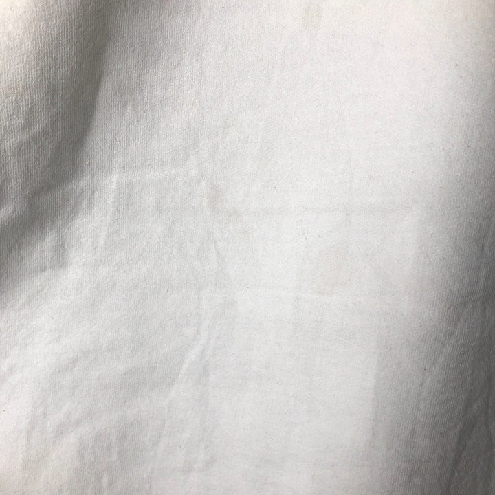 Vintage 90'S Hanes Ultimate Cotton plain blank sweatshirt, men's size XXL unclear white type Vintage Second Hand