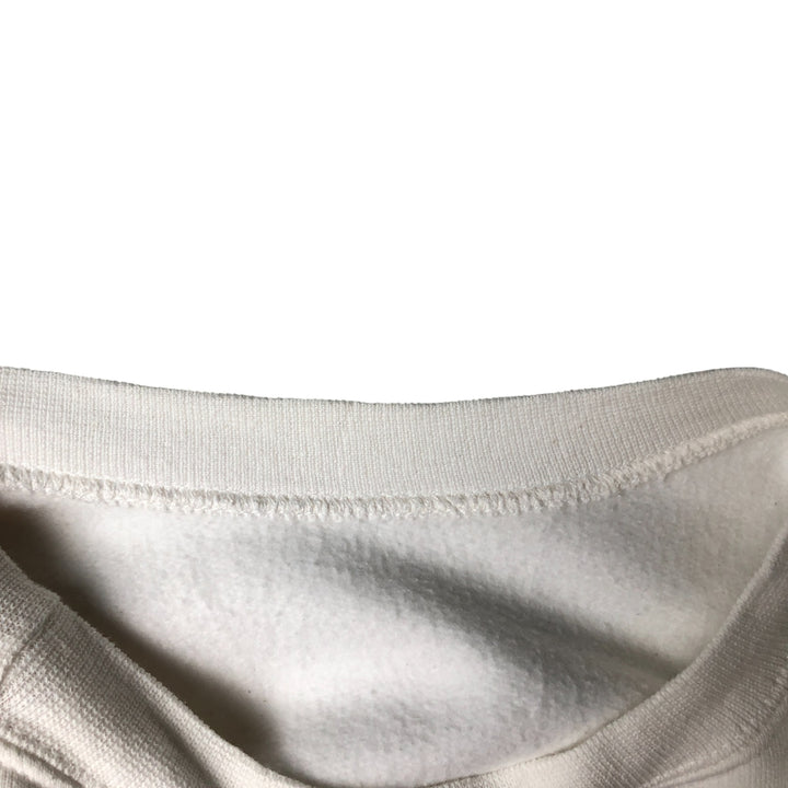 Vintage 90'S Hanes Ultimate Cotton plain blank sweatshirt, men's size XXL unclear white type Vintage Second Hand