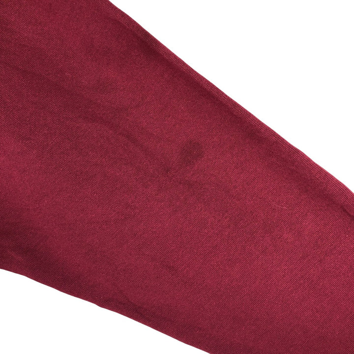 80s-90'S Jerzees Plain Blank Sweatshirt Trainer Made in USA Men's M Vintage cotton burgundy type Vintage Second Hand