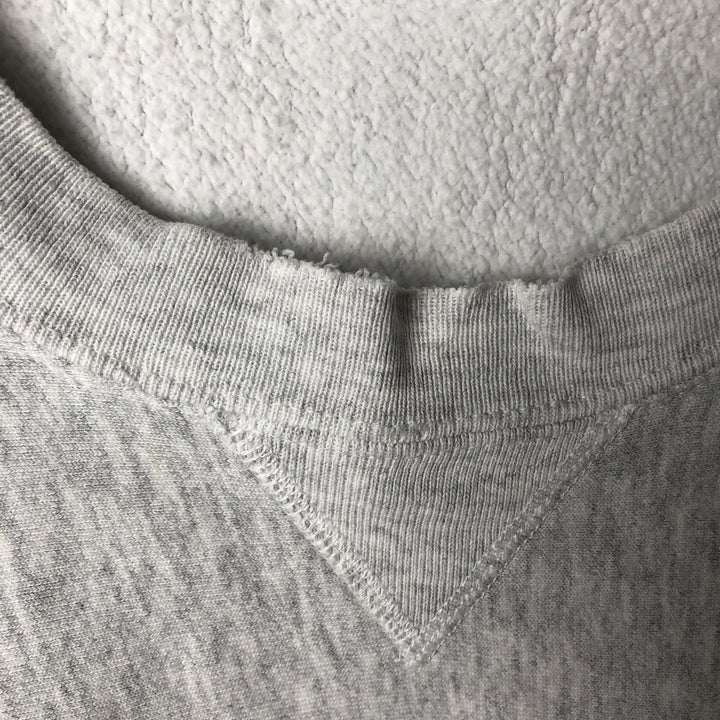 Vintage 90'S DISCUS ATHELETIC plain blank sweatshirt, made in the USA, size L, men's cotton pale white type Vintage Second Hand