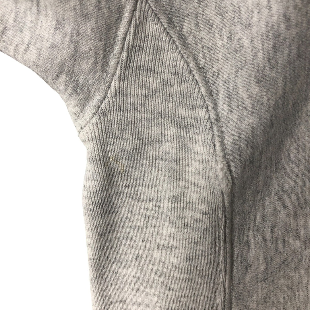 Vintage 90'S DISCUS ATHELETIC plain blank sweatshirt, made in the USA, size L, men's cotton pale white type Vintage Second Hand