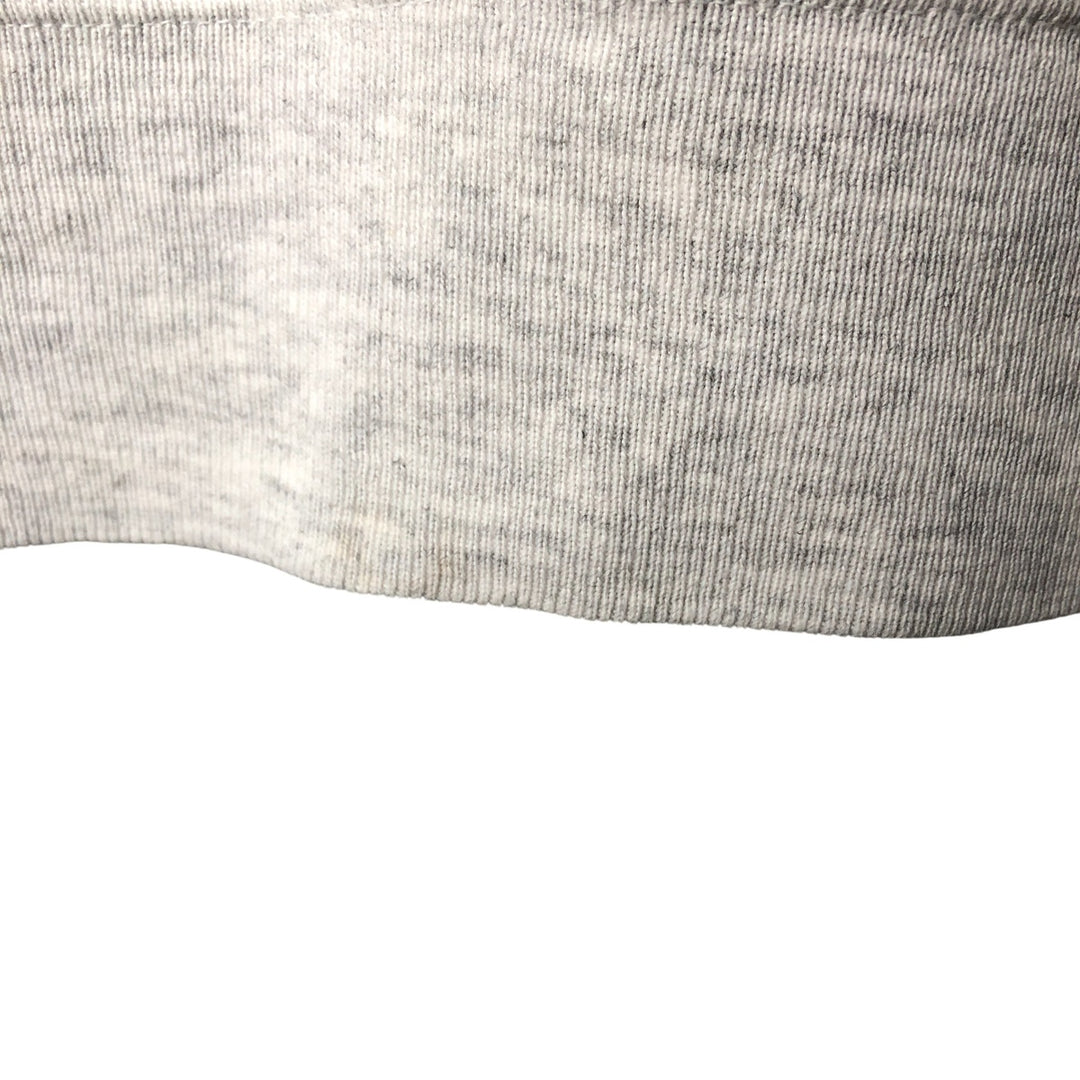 Vintage 90'S DISCUS ATHELETIC plain blank sweatshirt, made in the USA, size L, men's cotton pale white type Vintage Second Hand