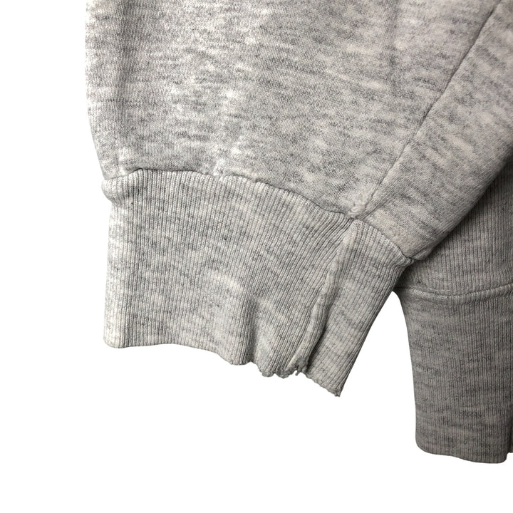 Vintage 90'S DISCUS ATHELETIC plain blank sweatshirt, made in the USA, size L, men's cotton pale white type Vintage Second Hand