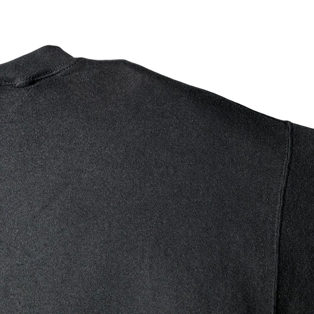 Vintage 90'S BRITTANIA plain blank sweatshirt, made in the USA, size L, men's cotton black type Vintage Second Hand