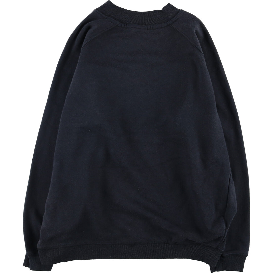 ACTIVE JCC plain blank sweatshirt, men's size L cotton black type Vintage Second Hand