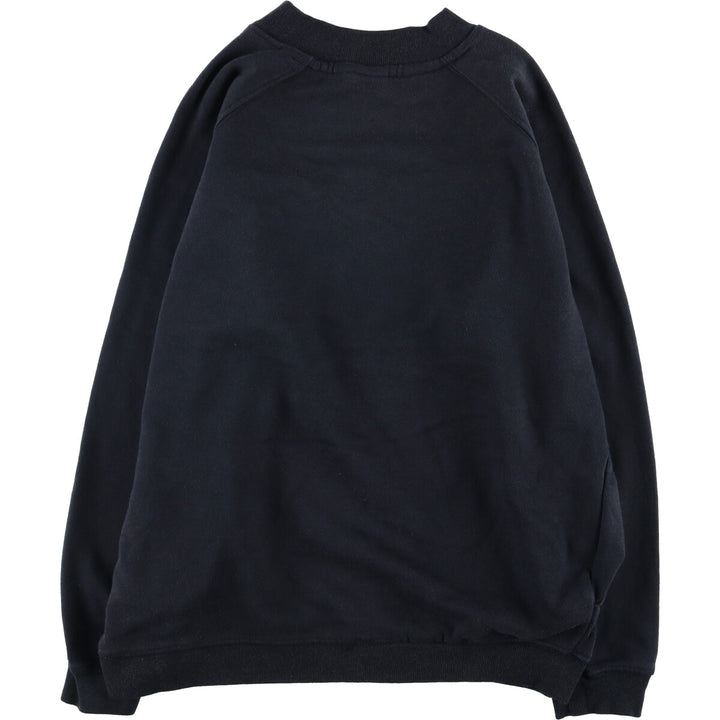 ACTIVE JCC plain blank sweatshirt, men's size L cotton black type Vintage Second Hand
